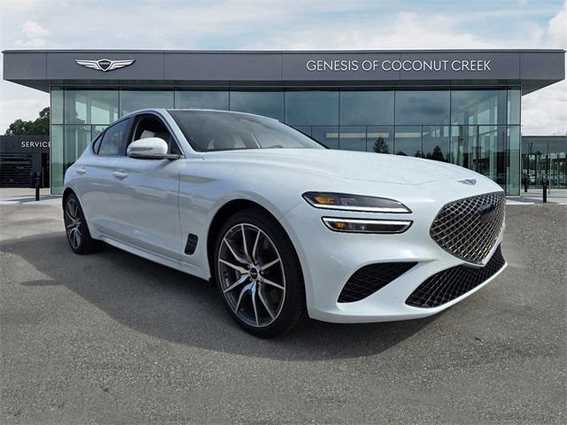 used 2025 Genesis G70 car, priced at $44,410