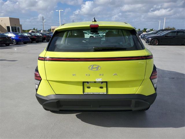 new 2025 Hyundai Kona car, priced at $26,995