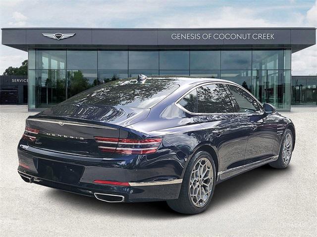 used 2023 Genesis G80 car, priced at $37,376