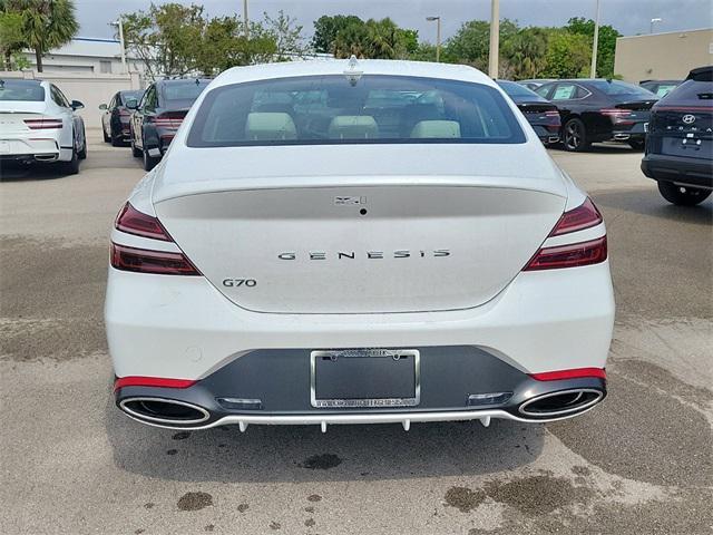 used 2025 Genesis G70 car, priced at $44,325