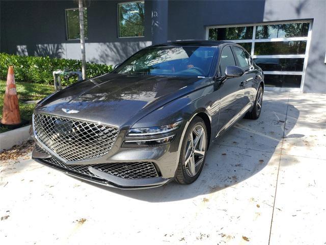 used 2024 Genesis G80 car, priced at $58,657