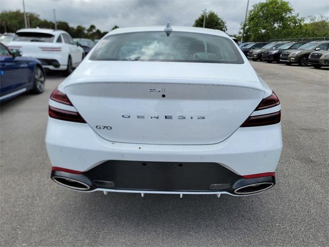 used 2024 Genesis G70 car, priced at $36,995