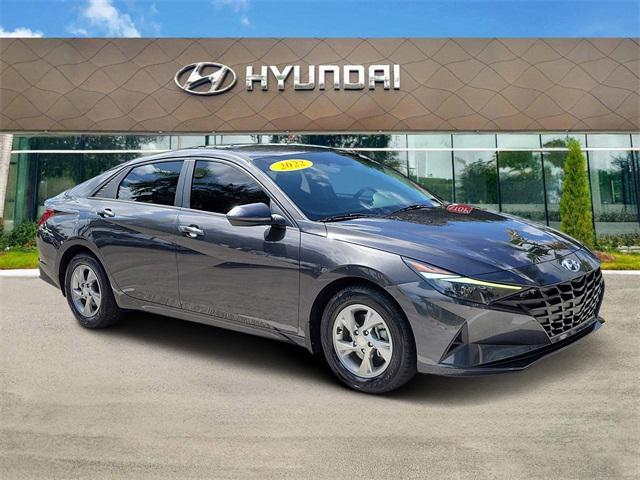 used 2022 Hyundai Elantra car, priced at $17,823