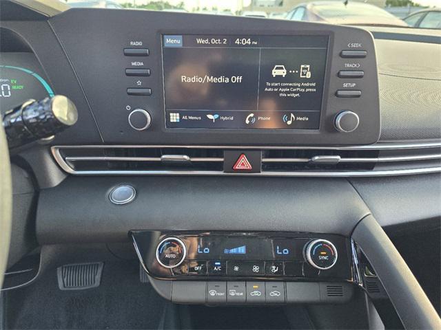 new 2025 Hyundai ELANTRA HEV car, priced at $26,159