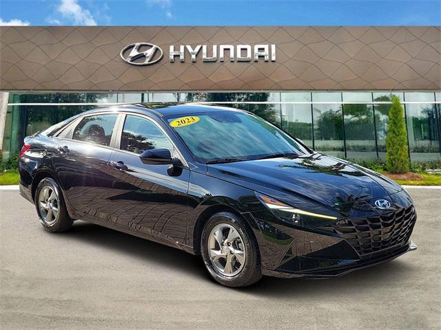 used 2023 Hyundai Elantra car, priced at $18,794