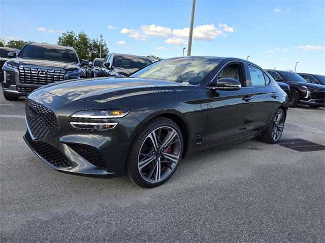 used 2024 Genesis G70 car, priced at $37,650