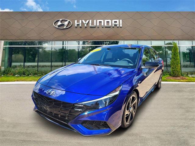 used 2023 Hyundai Elantra car, priced at $20,921