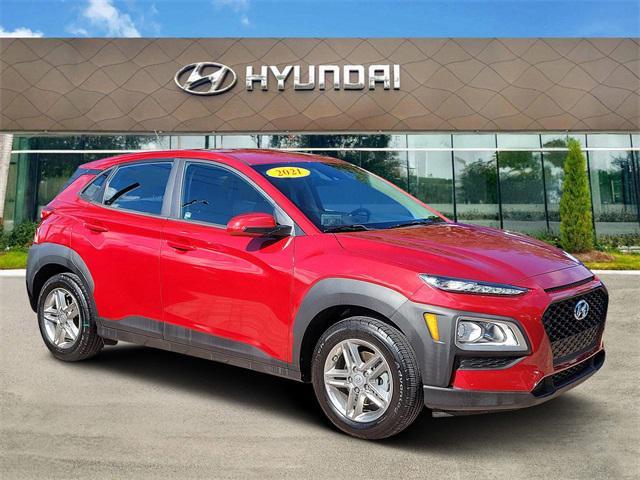 used 2021 Hyundai Kona car, priced at $13,656