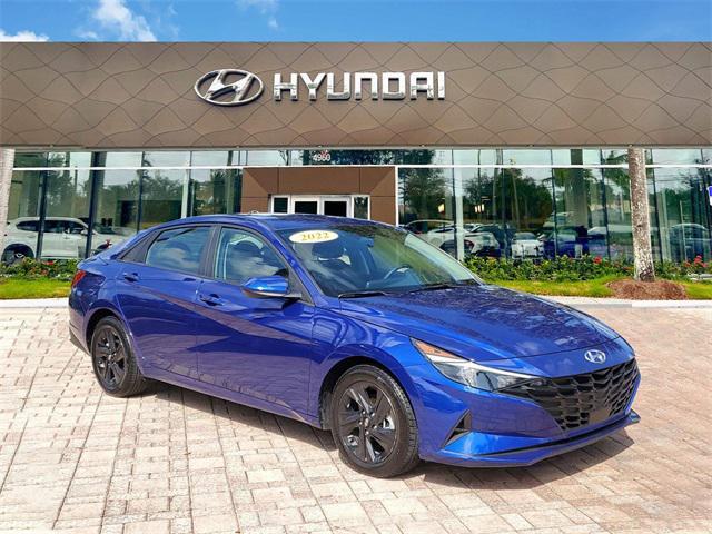 used 2022 Hyundai Elantra car, priced at $19,323