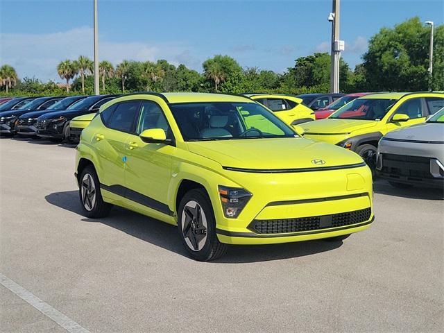 new 2025 Hyundai Kona EV car, priced at $39,255