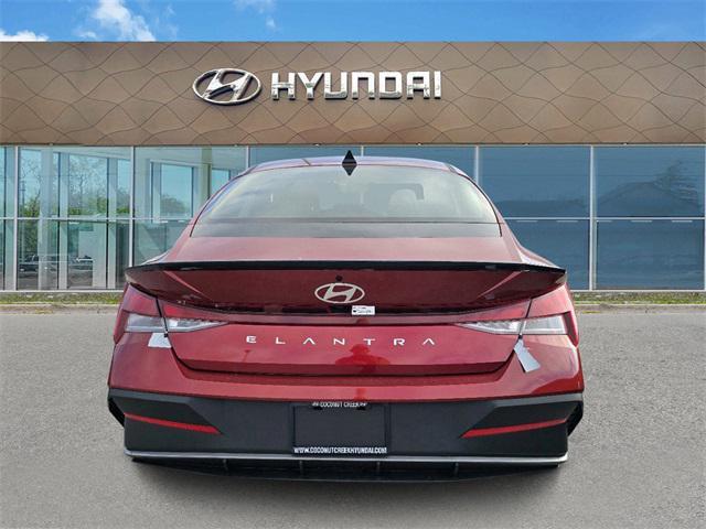 new 2025 Hyundai Elantra car, priced at $24,377