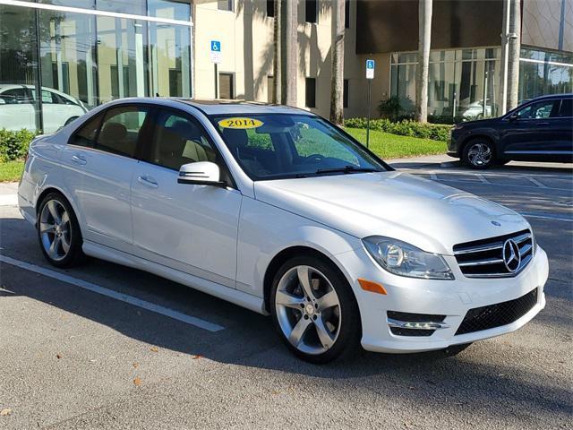 used 2014 Mercedes-Benz C-Class car, priced at $16,495