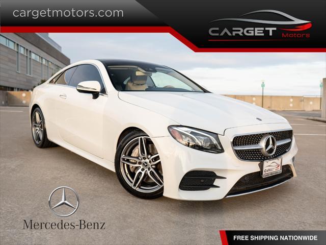 used 2018 Mercedes-Benz E-Class car, priced at $27,555