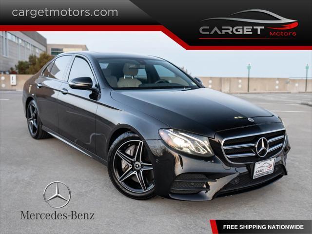 used 2018 Mercedes-Benz E-Class car, priced at $27,995