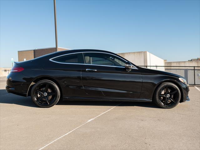 used 2018 Mercedes-Benz C-Class car, priced at $15,163