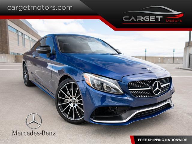 used 2018 Mercedes-Benz C-Class car, priced at $23,699