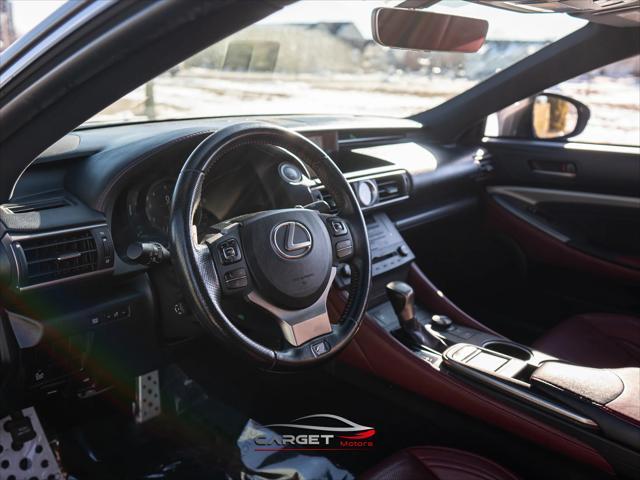 used 2015 Lexus RC 350 car, priced at $19,163