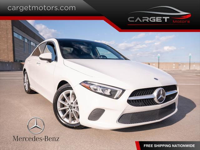 used 2021 Mercedes-Benz A-Class car, priced at $22,499