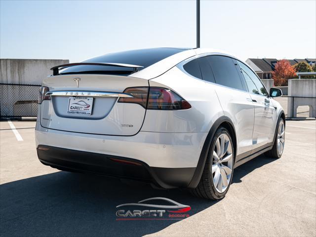 used 2017 Tesla Model X car, priced at $28,163