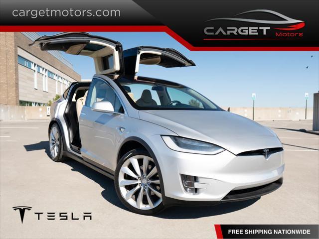 used 2017 Tesla Model X car, priced at $28,163