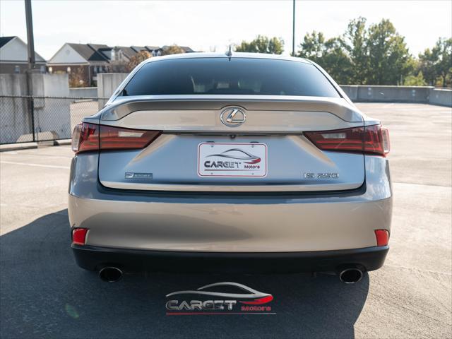 used 2015 Lexus IS 250 car, priced at $15,163