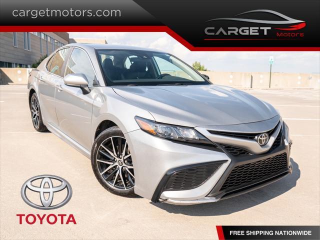 used 2021 Toyota Camry car, priced at $17,163