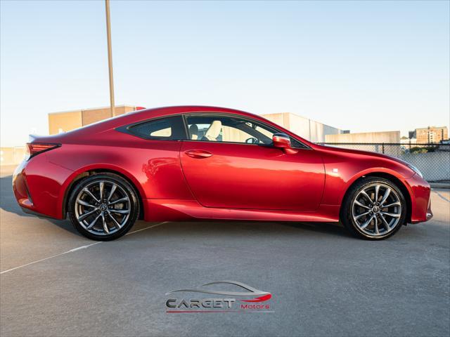 used 2021 Lexus RC 350 car, priced at $34,163