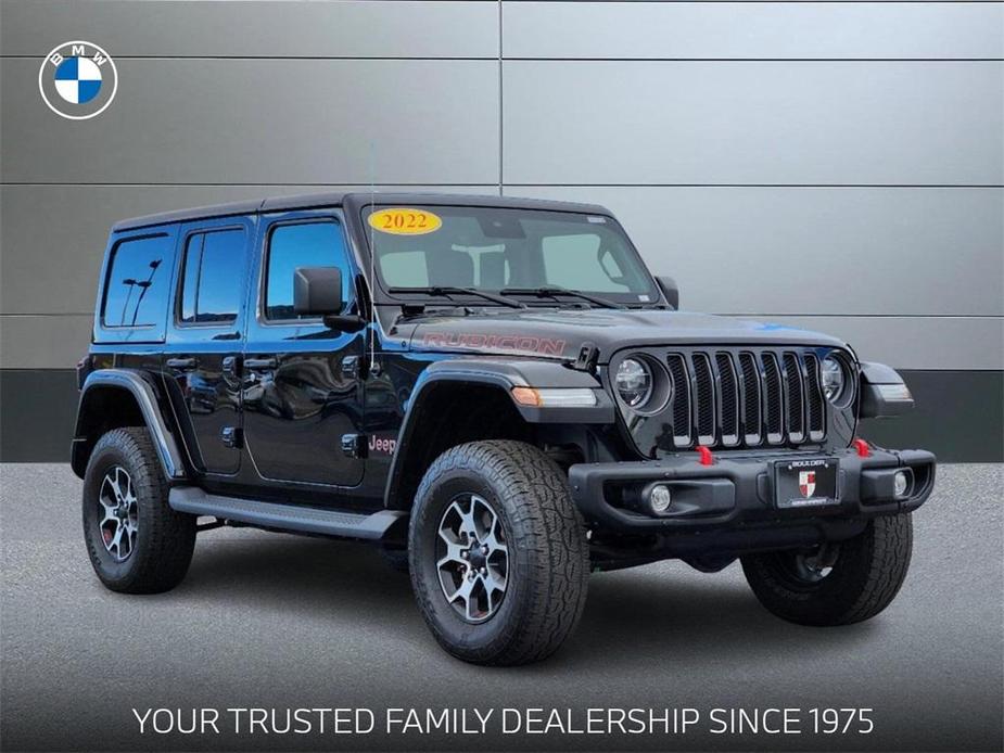 used 2022 Jeep Wrangler Unlimited car, priced at $45,568