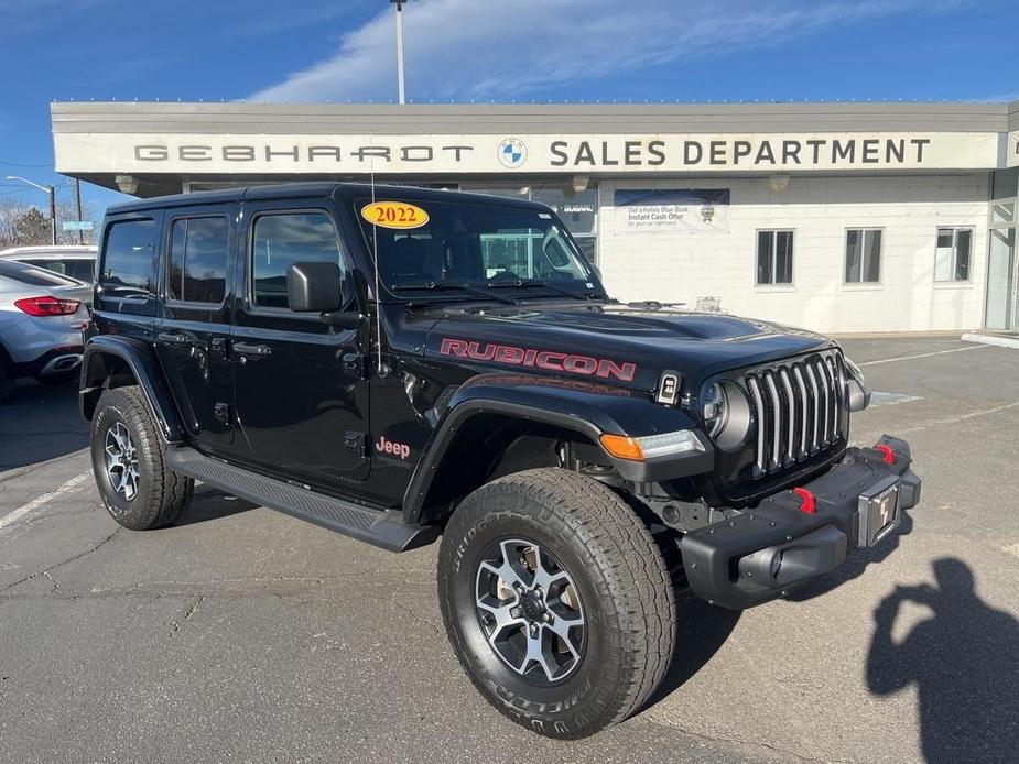 used 2022 Jeep Wrangler Unlimited car, priced at $46,973