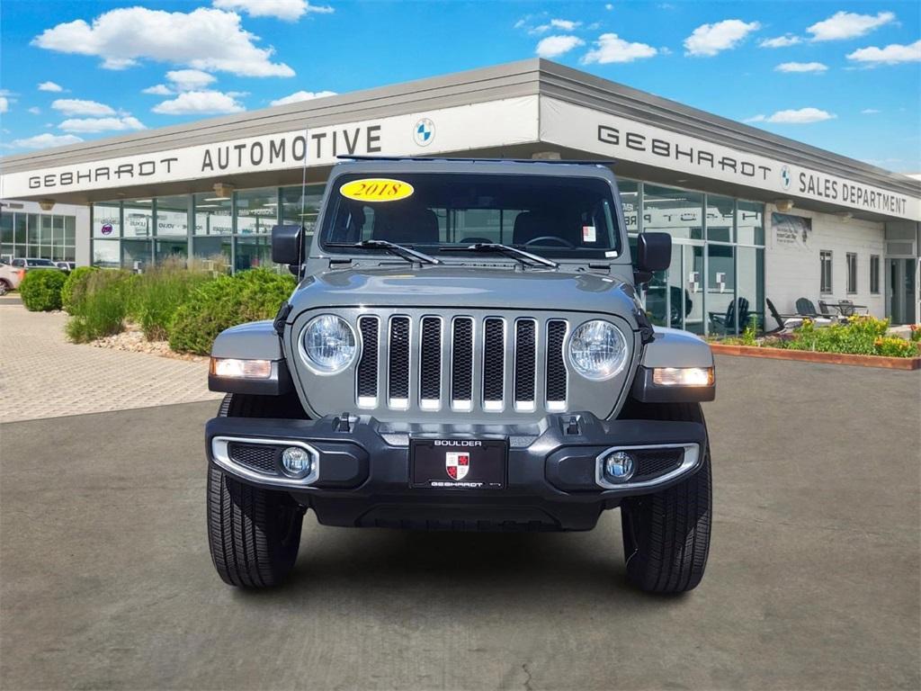 used 2018 Jeep Wrangler Unlimited car, priced at $26,997