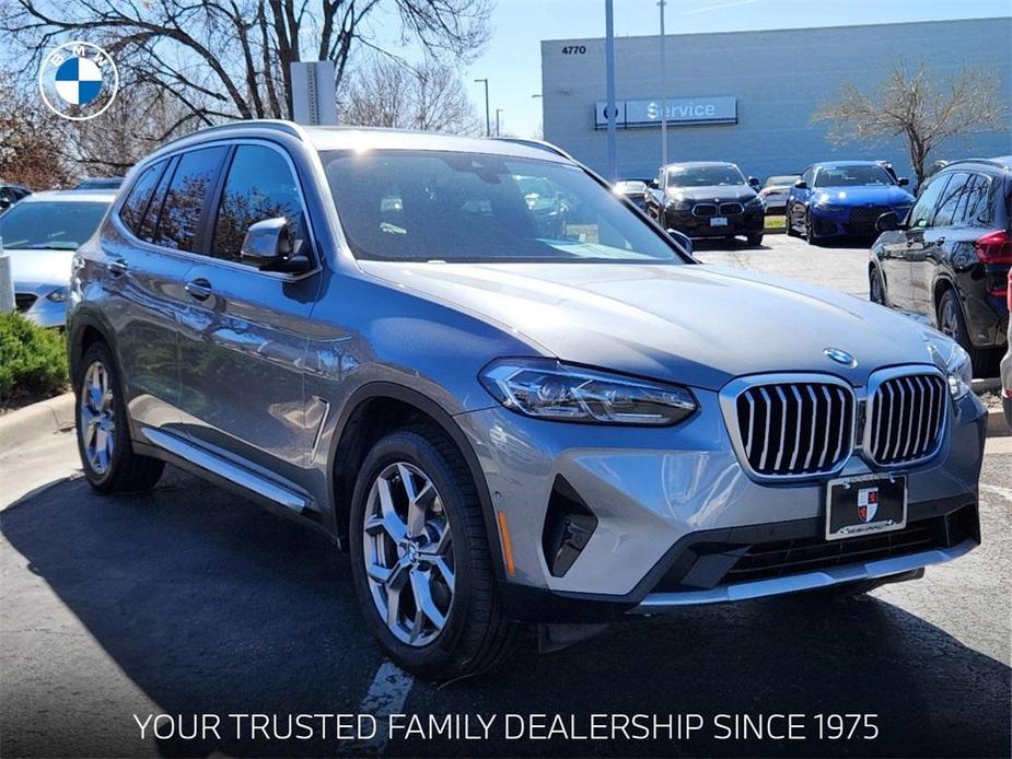 used 2023 BMW X3 car, priced at $48,523