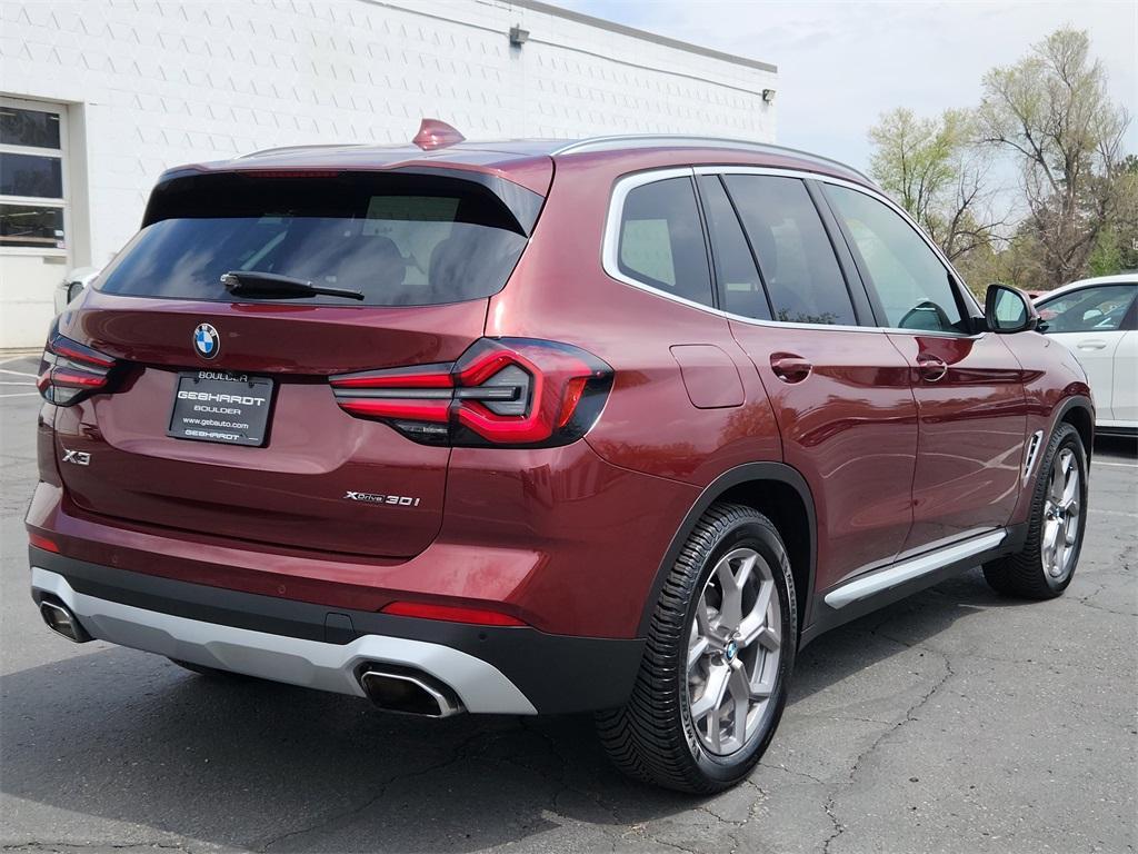 used 2023 BMW X3 car, priced at $32,750