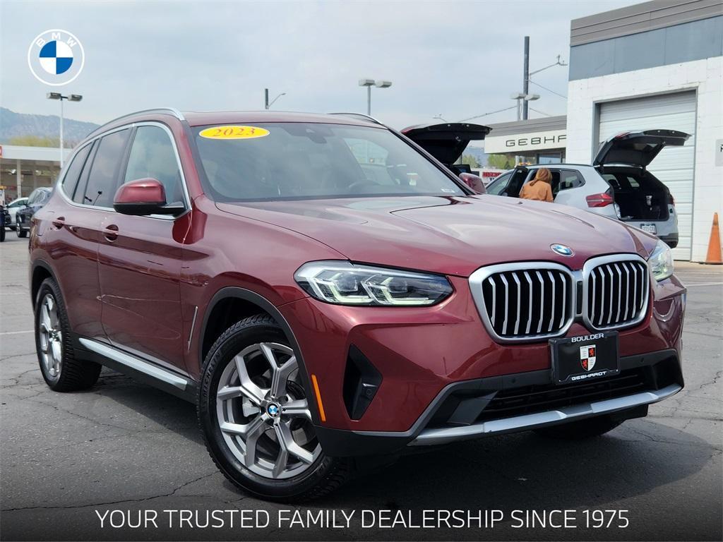 used 2023 BMW X3 car, priced at $32,750