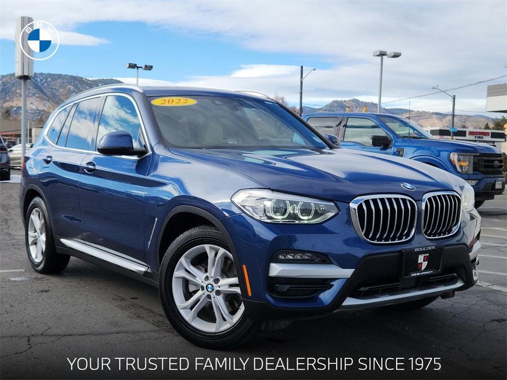 used 2020 BMW X3 car, priced at $27,337