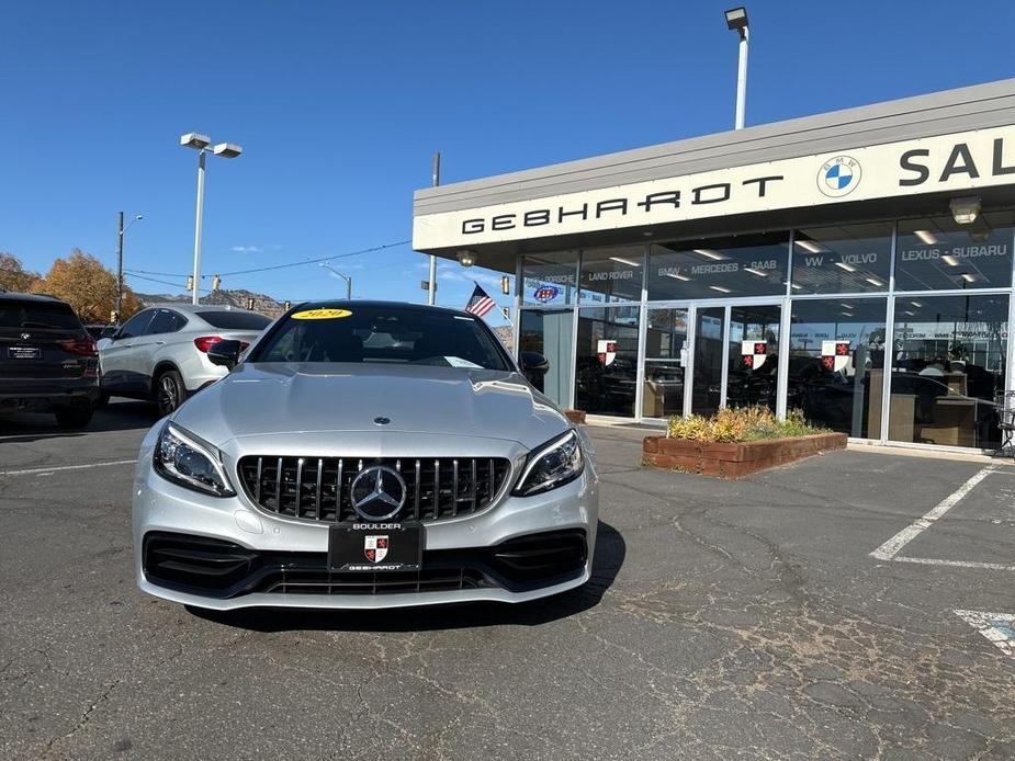 used 2020 Mercedes-Benz AMG C 63 car, priced at $54,997