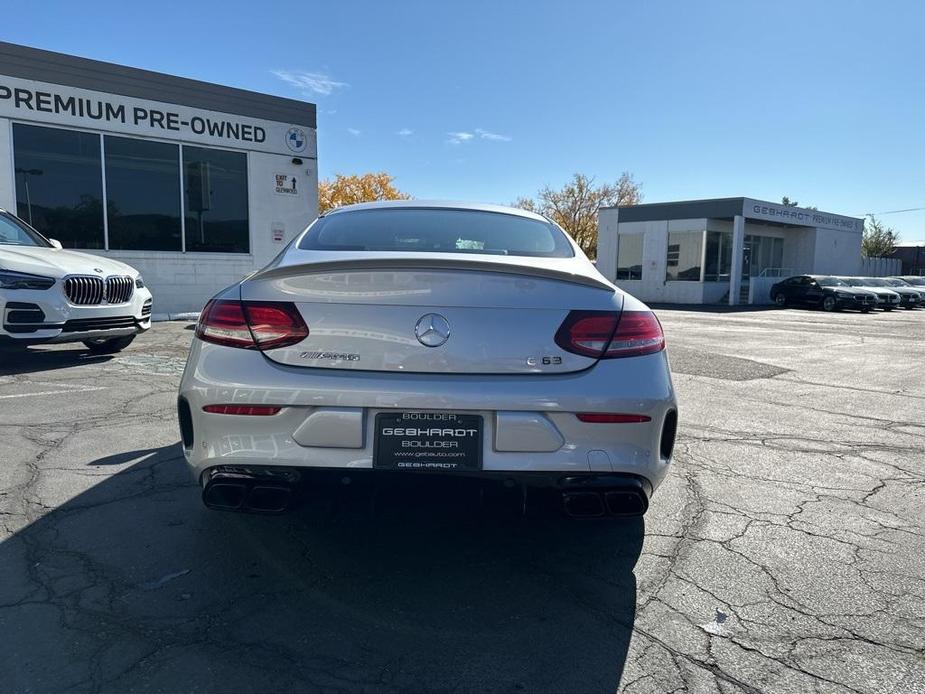 used 2020 Mercedes-Benz AMG C 63 car, priced at $54,997