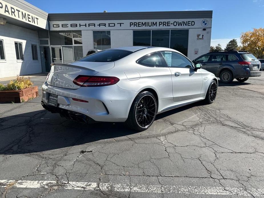 used 2020 Mercedes-Benz AMG C 63 car, priced at $54,997