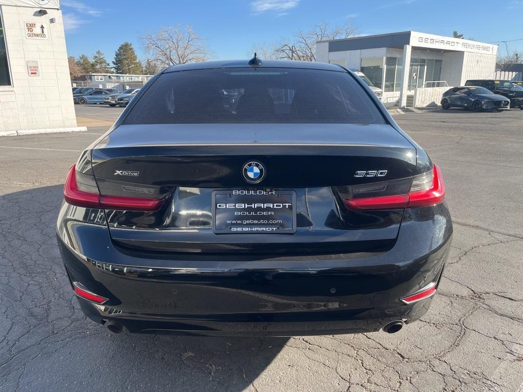 used 2019 BMW 330 car, priced at $20,482