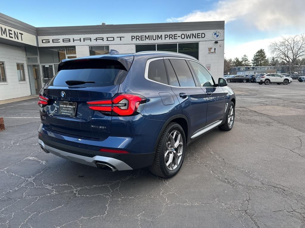 used 2022 BMW X3 car, priced at $35,556