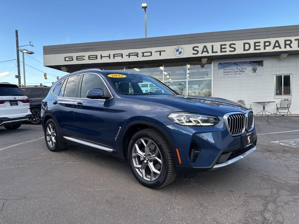 used 2022 BMW X3 car, priced at $35,556