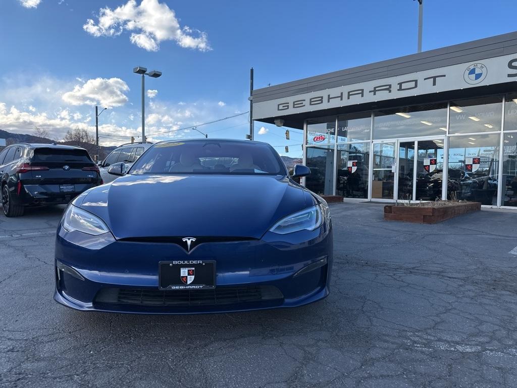 used 2022 Tesla Model S car, priced at $46,974