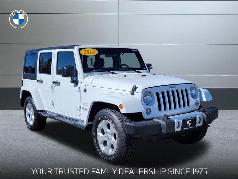 used 2014 Jeep Wrangler Unlimited car, priced at $21,206