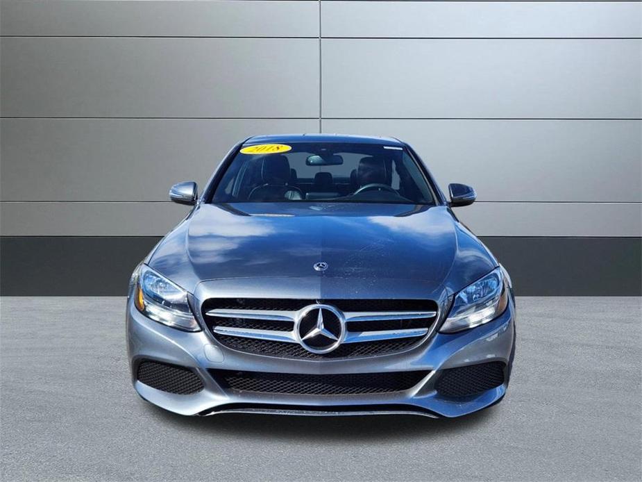 used 2018 Mercedes-Benz C-Class car, priced at $25,997