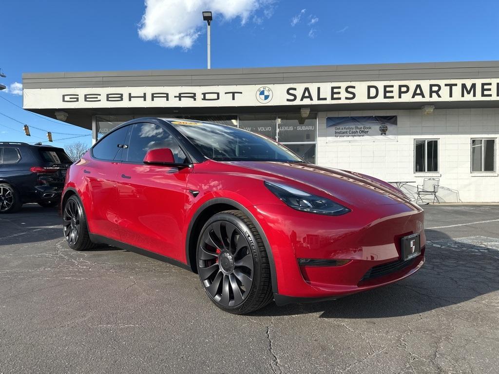 used 2023 Tesla Model Y car, priced at $35,587