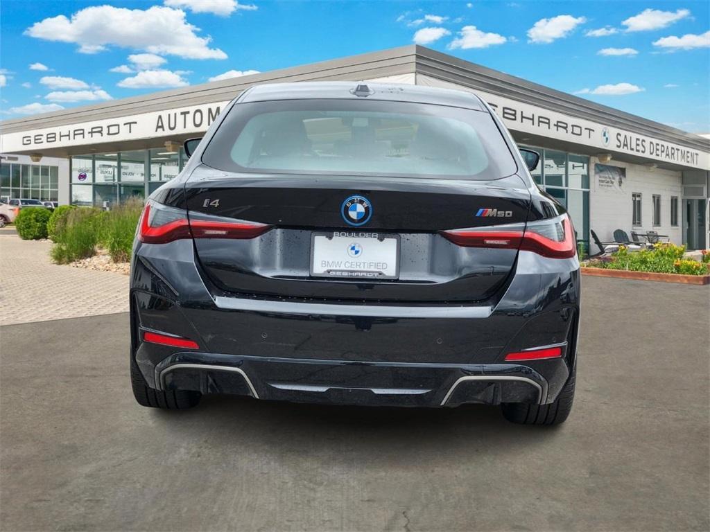 used 2024 BMW i4 Gran Coupe car, priced at $55,488