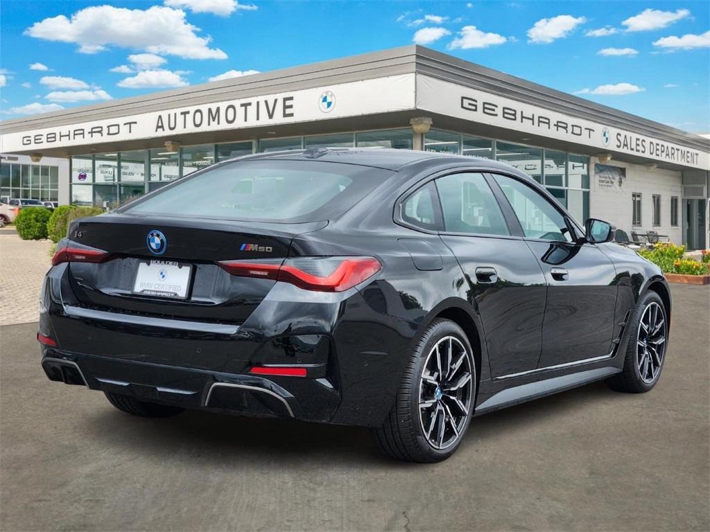 used 2024 BMW i4 Gran Coupe car, priced at $55,488