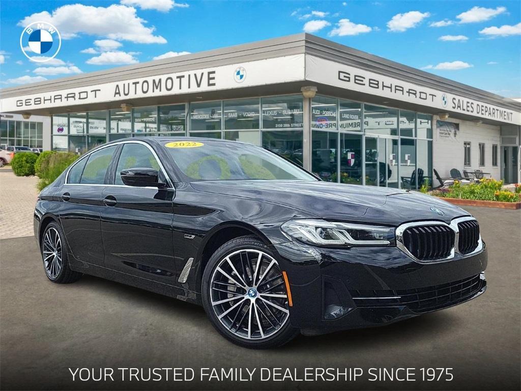 used 2022 BMW 530e car, priced at $39,535