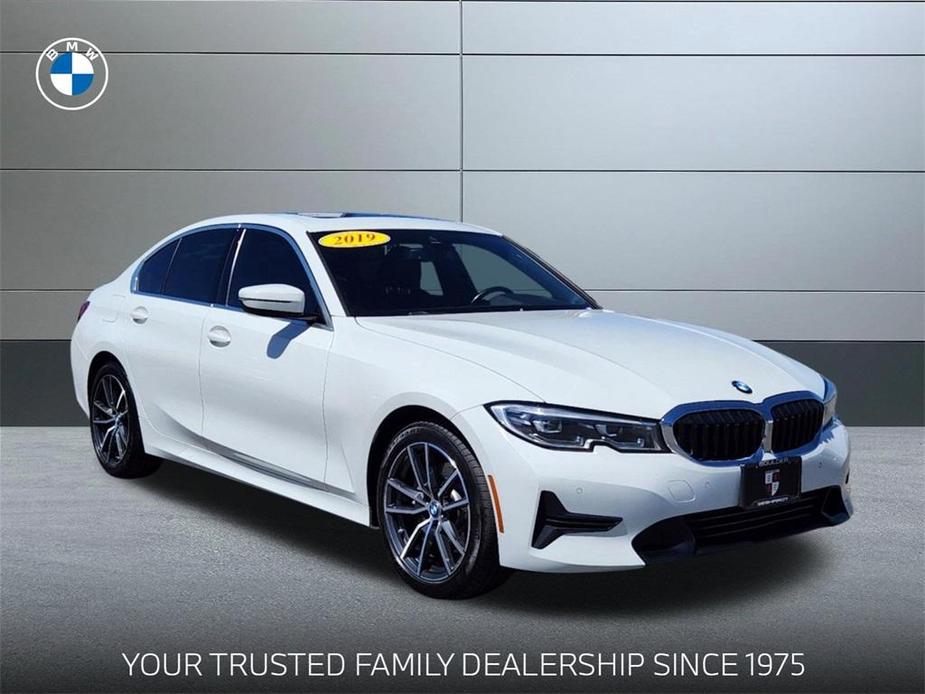 used 2019 BMW 330 car, priced at $27,561