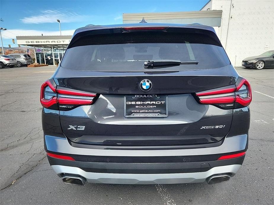 used 2022 BMW X3 car, priced at $34,599