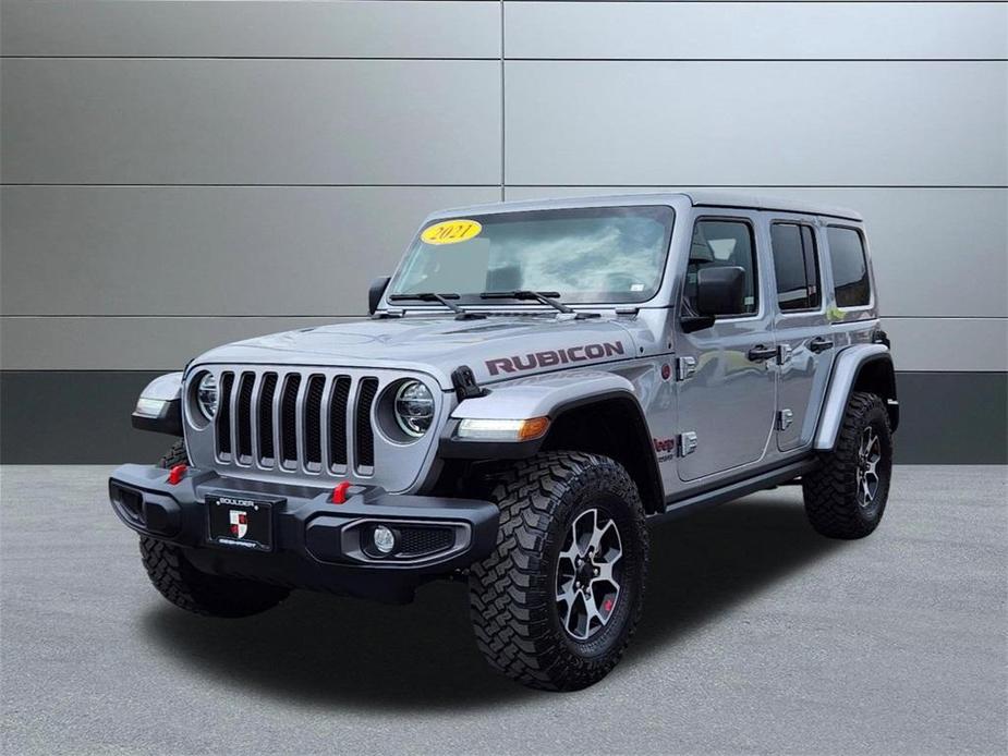 used 2021 Jeep Wrangler Unlimited car, priced at $41,920